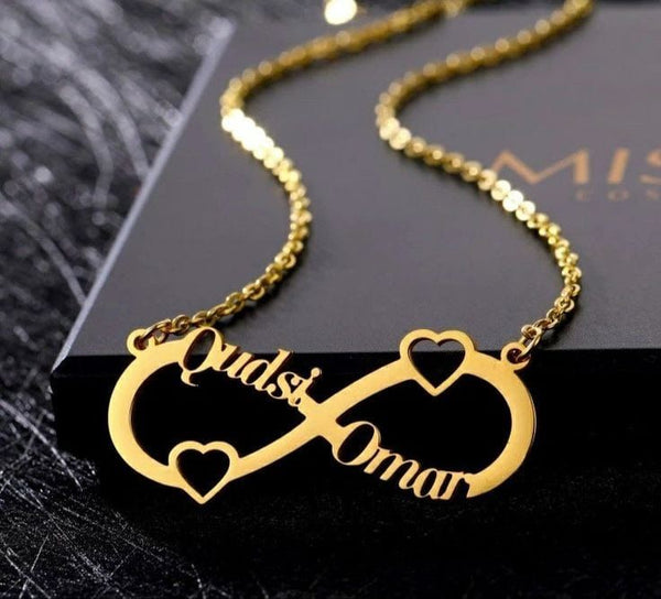 Customize Couple Name Necklaces